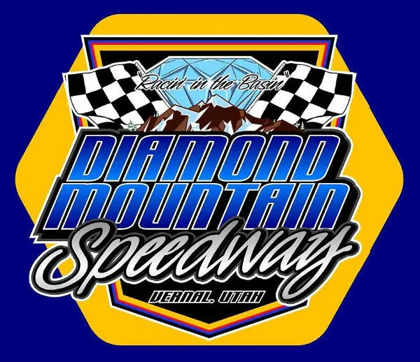 Diamond Mountain Speedway race track logo