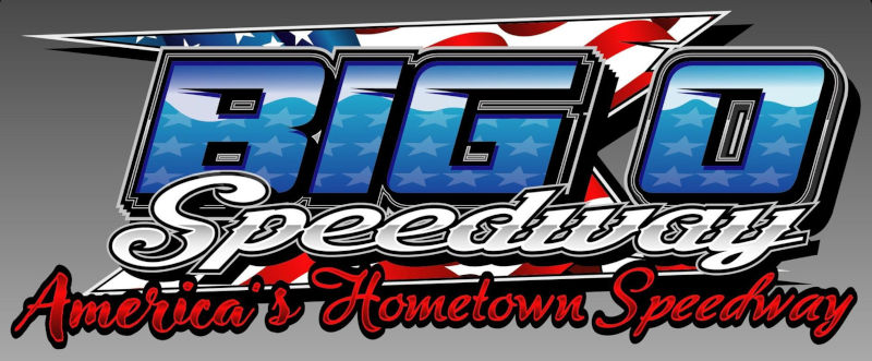 Big O Speedway race track logo