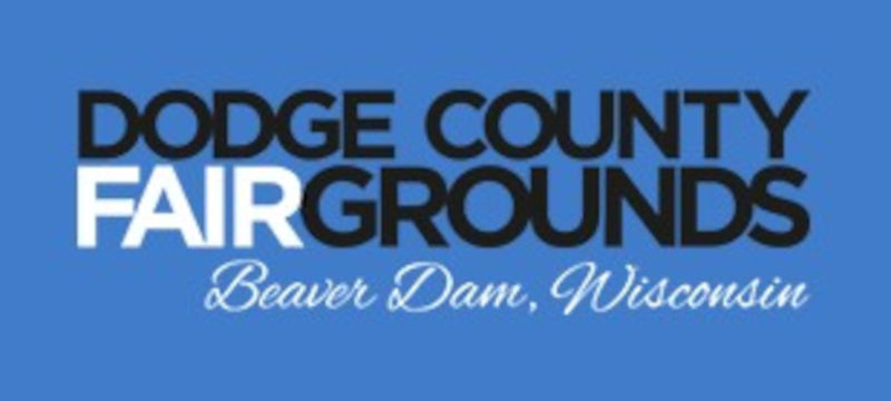 Dodge County Fairgrounds Speedway race track logo