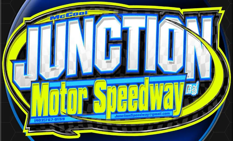 Junction Motor Speedway race track logo