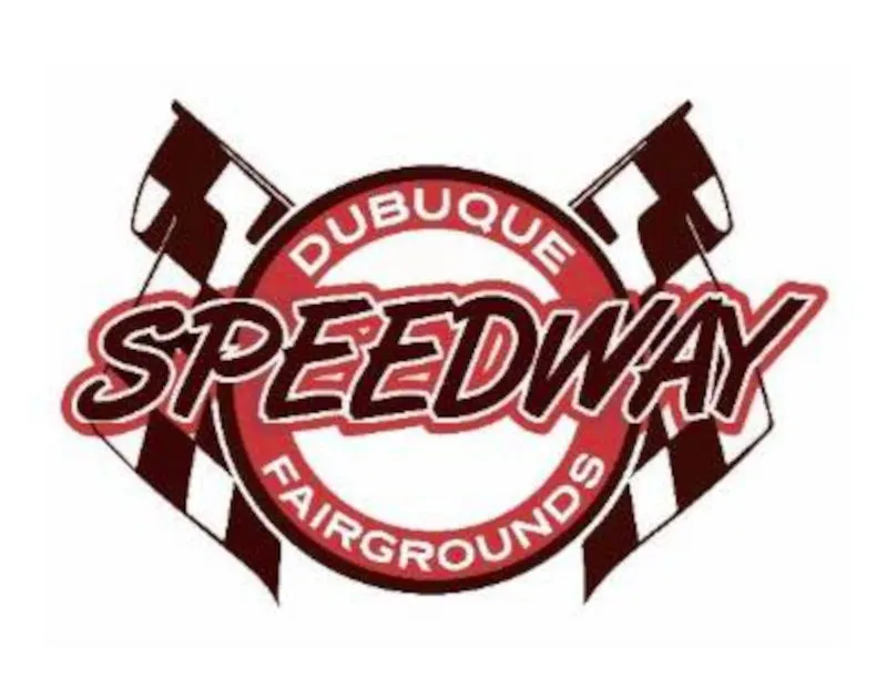 Dubuque Fairgrounds Speedway race track logo