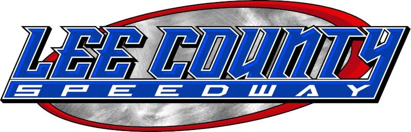 Lee County Speedway race track logo