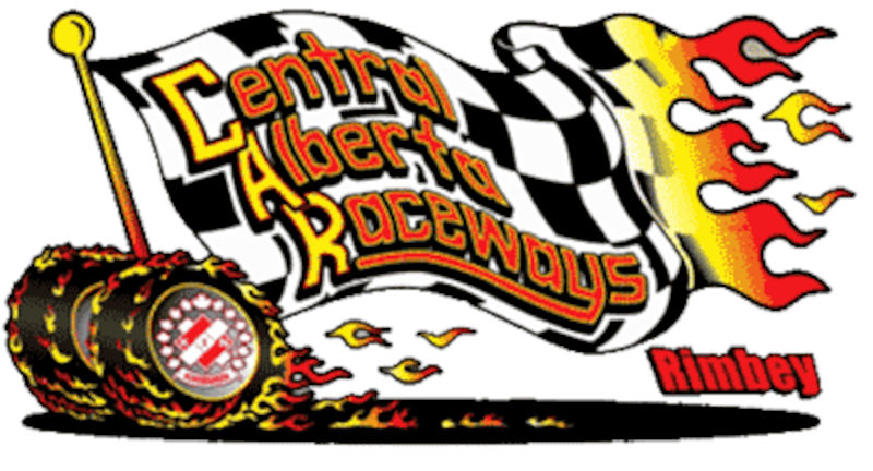 Central Alberta Raceways race track logo