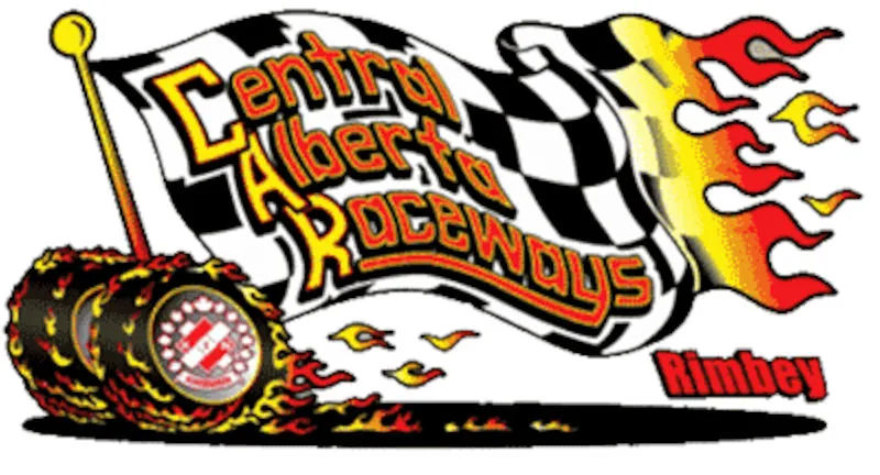 Central Alberta Raceways race track logo