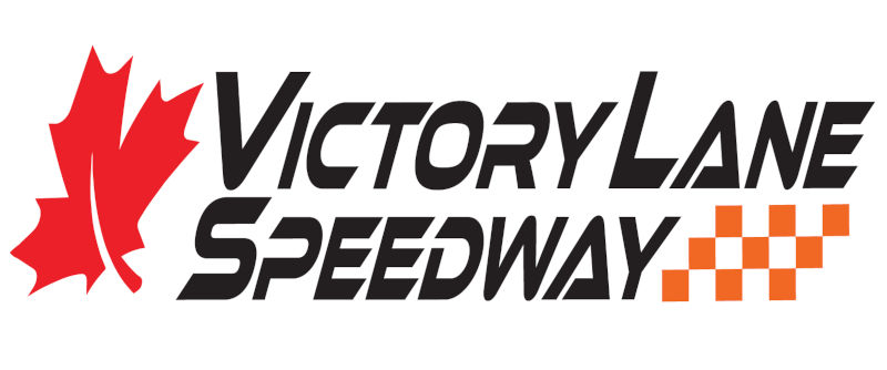 Victory Lane Speedway race track logo