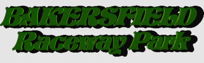 Bakersfield Raceway Park race track logo