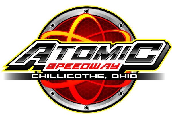 Atomic Speedway race track logo