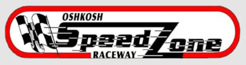 Oshkosh Speedzone Raceway race track logo