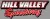Hill Valley Speedway race track logo