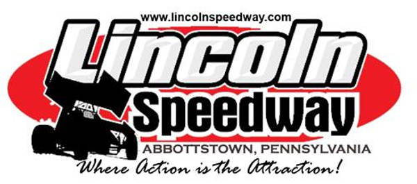 Lincoln Speedway race track logo