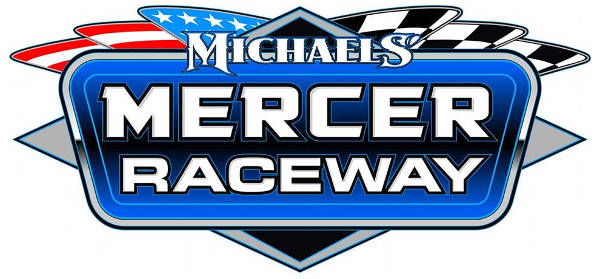 Michaels Mercer Raceway race track logo
