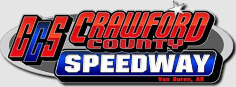 Crawford County Speedway race track logo