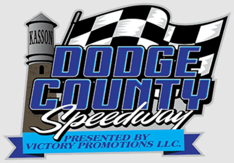 Dodge County Speedway race track logo