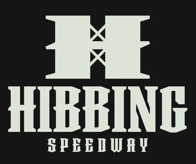 Hibbing Speedway race track logo