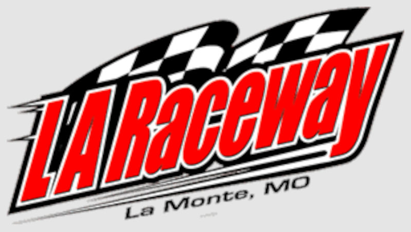 LA Raceway race track logo