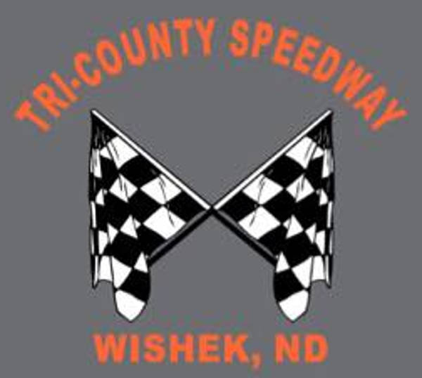TriCounty Speedway race track logo