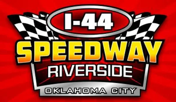 I44 Riverside Speedway race track logo