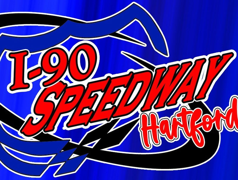 I90 Speedway race track logo