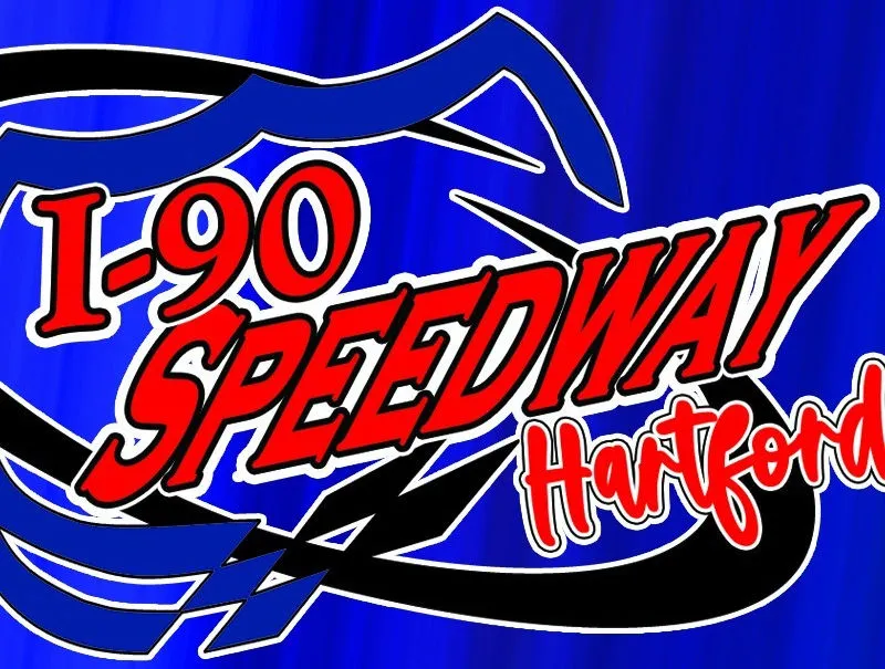 I90 Speedway race track logo
