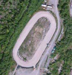 Bullwinkle Raceway race track logo