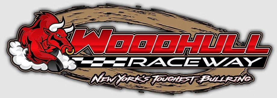 Woodhull Raceway race track logo