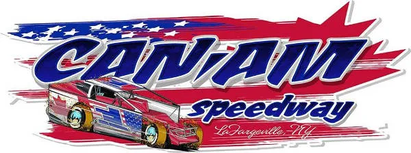 CanAm Speedway race track logo