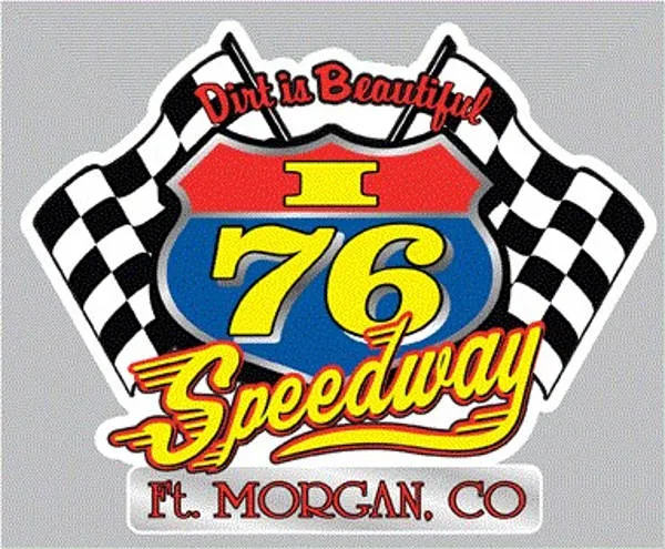 I76 Speedway race track logo