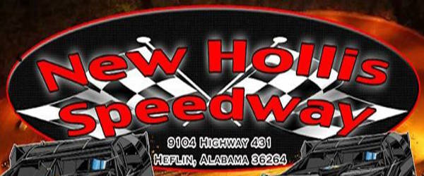 New Hollis Speedway race track logo
