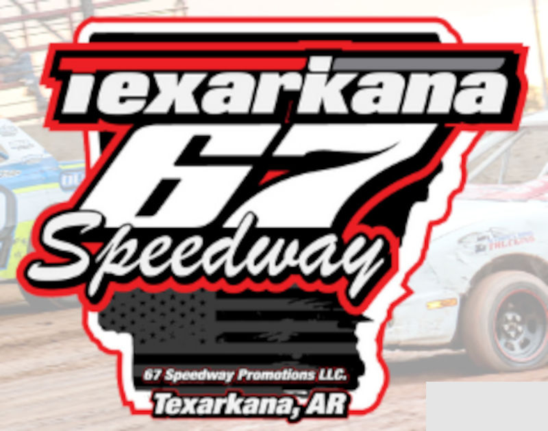 Texarkana 67 Speedway race track logo