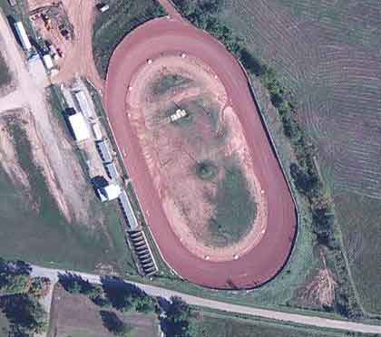 Fredericktown Raceway race track logo