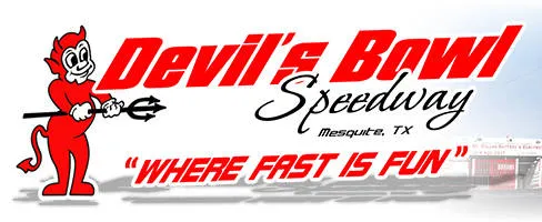 Devils Bowl Speedway race track logo
