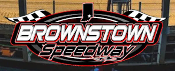 Brownstown Speedway race track logo