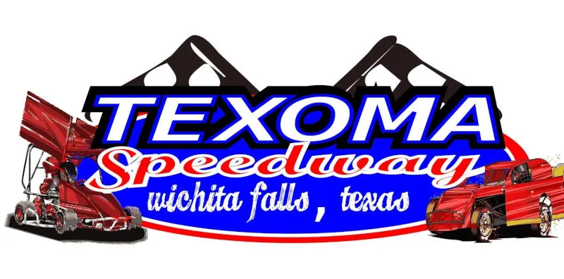 Texoma Speedway race track logo