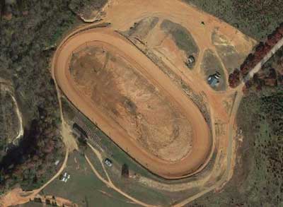 Cleveland County Speedway race track logo