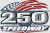 250 Speedway race track logo