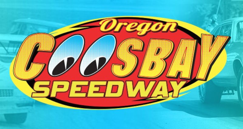 Coos Bay Speedway race track logo