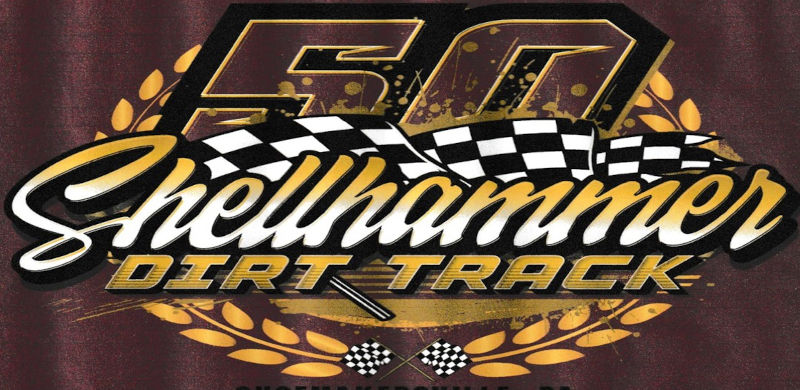 Shellhammer Dirt Track race track logo