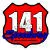 141 Speedway race track logo