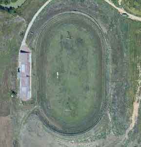 Delta Bowl Speedway race track logo