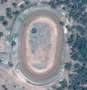 Gilgandra District Speedway race track logo