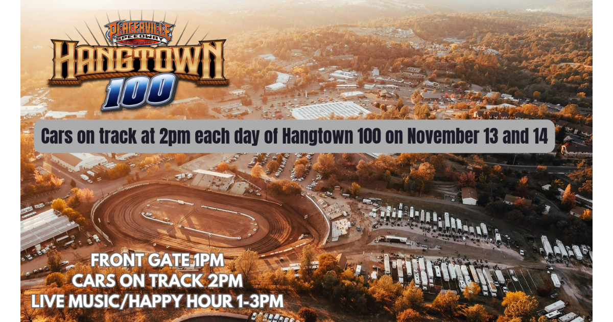 Hangtown 100 to feature early start times