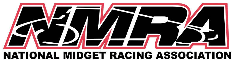 NMRA - National Midget Racing Association dirt track racing organization logo