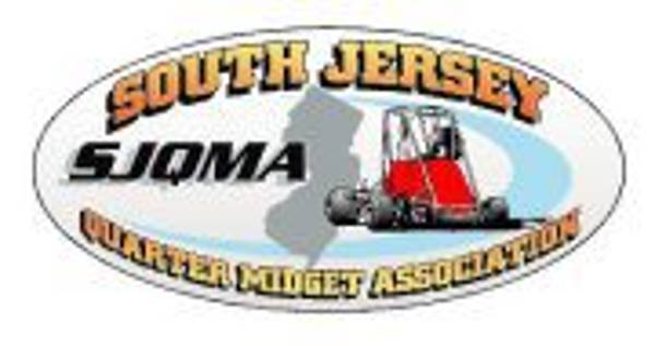 SJQMA - South Jersey Quarter Midget Association dirt track racing organization logo