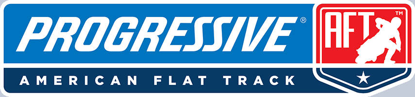 AFT - American Flat Track dirt track racing organization logo