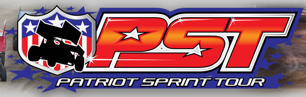 PST - Patriot Sprint Tour dirt track racing organization logo