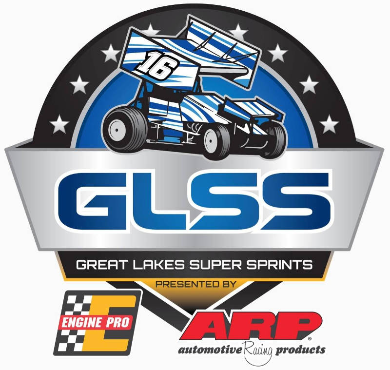 GLSS - Great Lakes Super Sprints dirt track racing organization logo