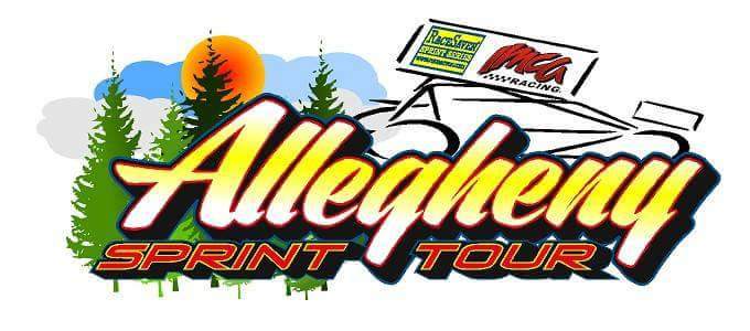 AST - Allegheny Sprint Tour dirt track racing organization logo