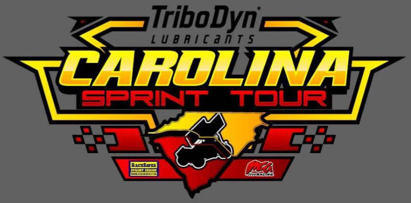 CST - Carolina Sprint Tour dirt track racing organization logo