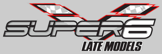 SLM - Super6 Late Models dirt track racing organization logo