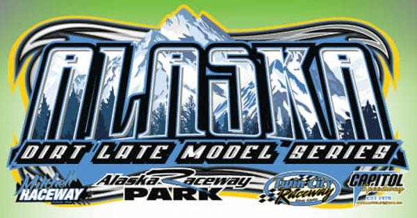 AKDLMS - Alaska Dirt Late Model Series dirt track racing organization logo